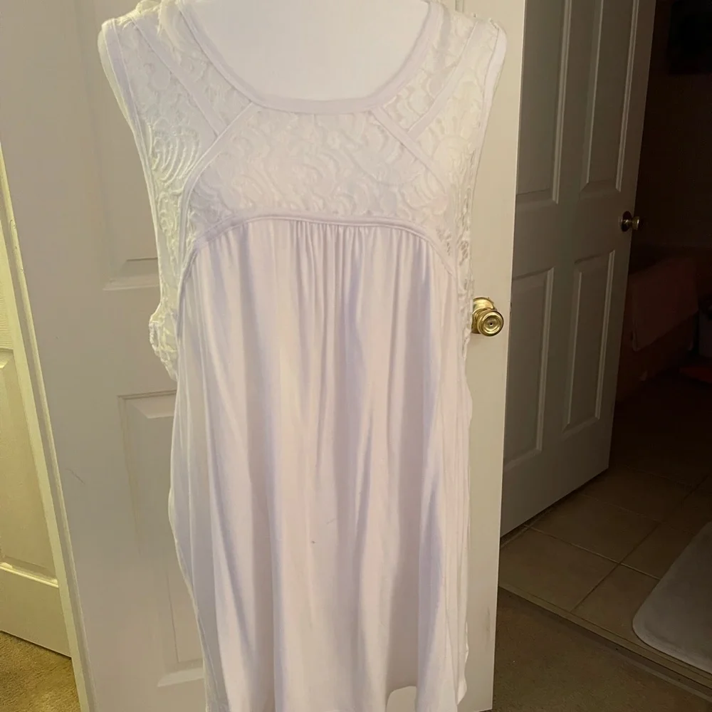 Very cute white lace top 3x - Picture 1 of 1
